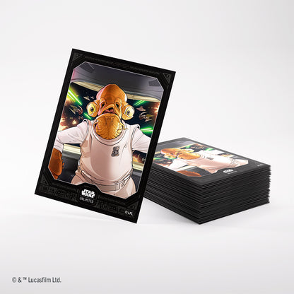 Star Wars Unlimited - Premium Art Sleeve: Admiral Ackbar