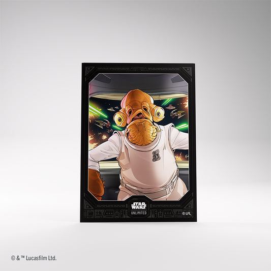 Star Wars Unlimited - Premium Art Sleeve: Admiral Ackbar