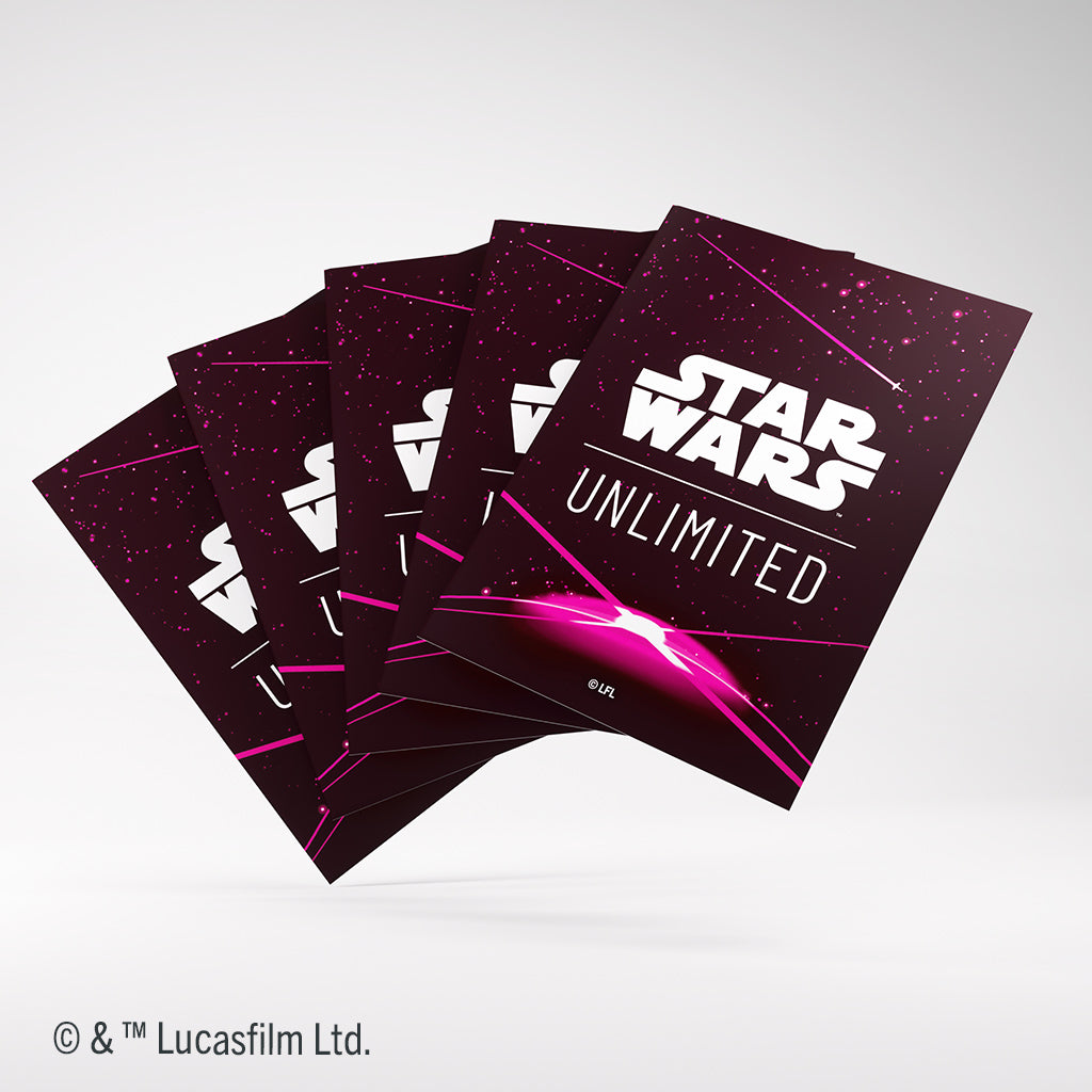 Star Wars Unlimited - Premium Art Sleeve: Magenta