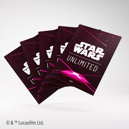 Star Wars Unlimited - Premium Art Sleeve: Magenta