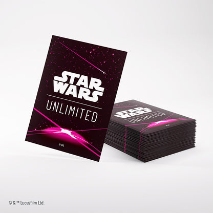 Star Wars Unlimited - Premium Art Sleeve: Magenta
