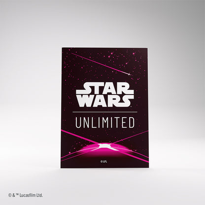 Star Wars Unlimited - Premium Art Sleeve: Magenta