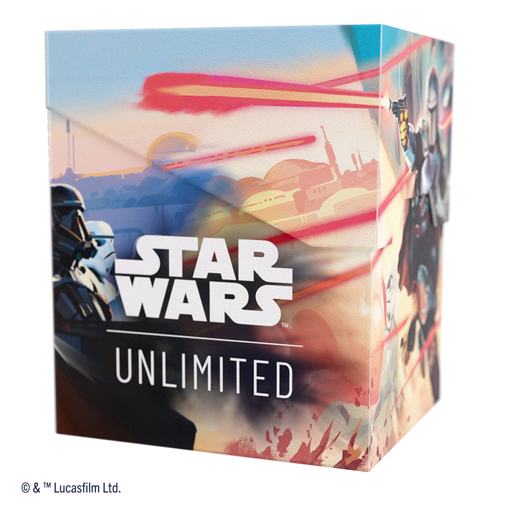 Star Wars Unlimited - Soft Crate: Mandalorian and Moff Gideon