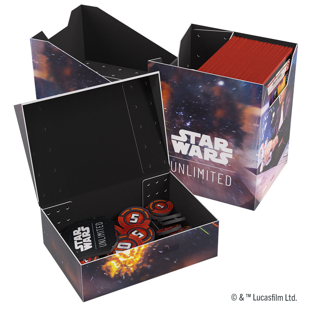 Star Wars Unlimited - Soft Crate: Han Solo, Millenium Falcon