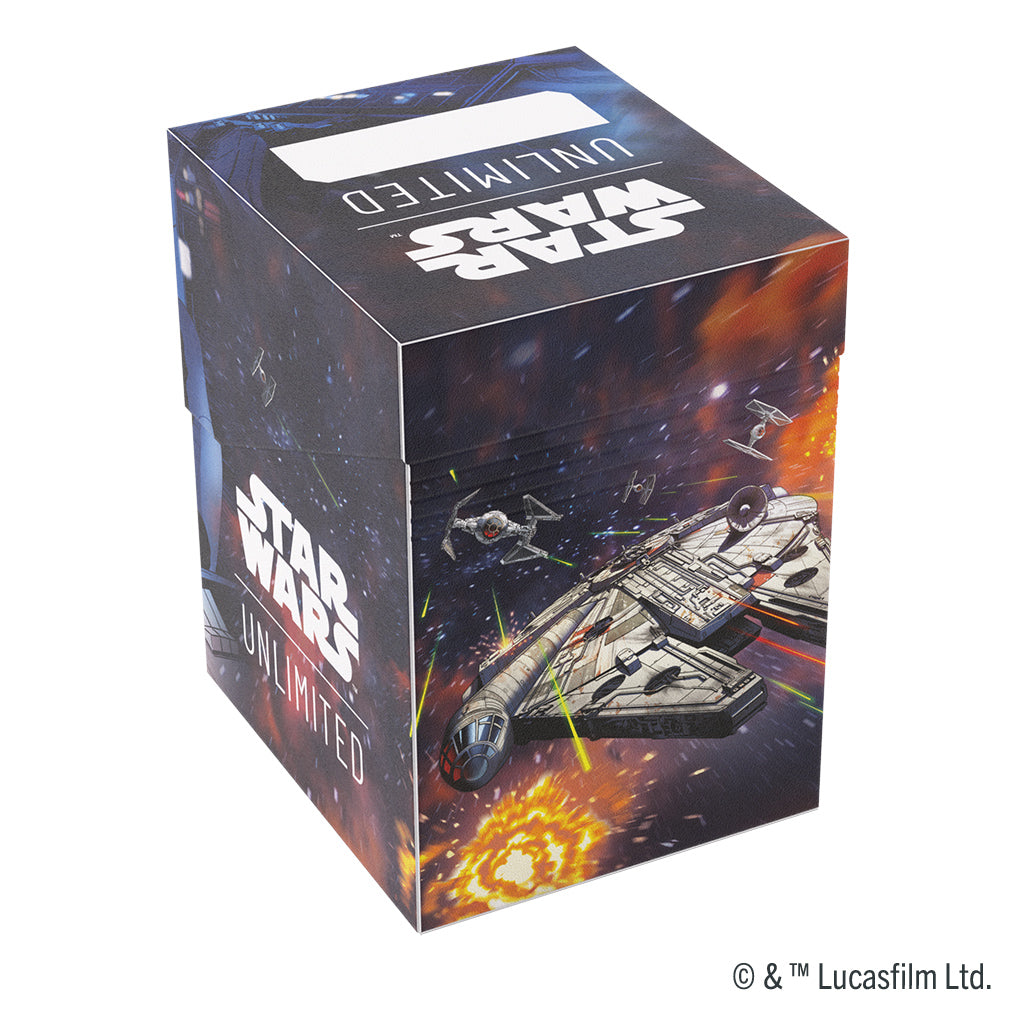 Star Wars Unlimited - Soft Crate: Han Solo, Millenium Falcon