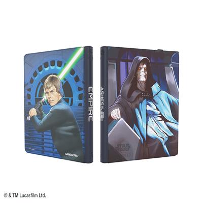 Star Wars Unlimited - Zip-Up Album 18-Pocket: Jedi Luke Skywalker & Emperor Palpatine