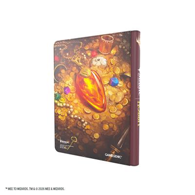 Magic: The Gathering | The Hobbit Zipup Album 18-Pocket: Smaug's Mox Amber