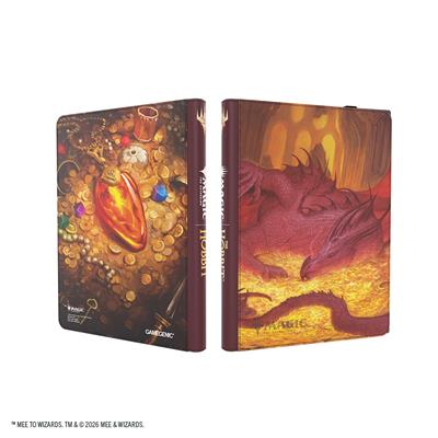 Magic: The Gathering | The Hobbit Zipup Album 18-Pocket: Smaug's Mox Amber