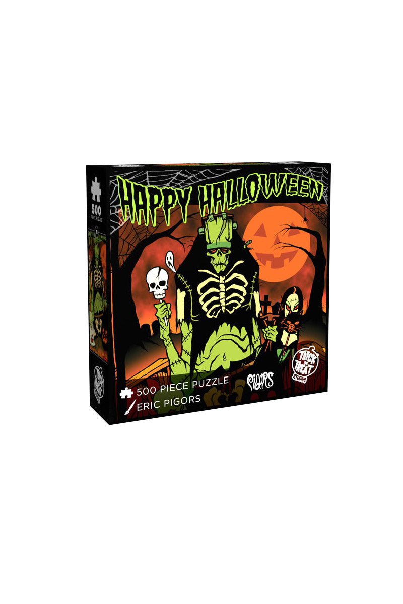 Puzzle: Happy Halloween - 500 pcs