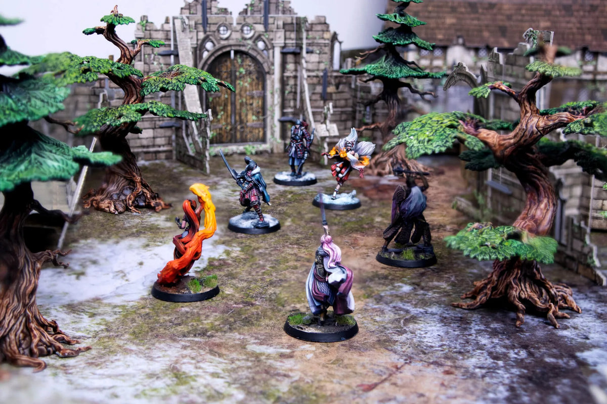 Eldfall Chronicles Skirmish Wargame: Empire of Soga vs Helian League - Two Player Starter Set