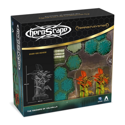 Heroscape: The Swamps of Valhalla Terrain Set