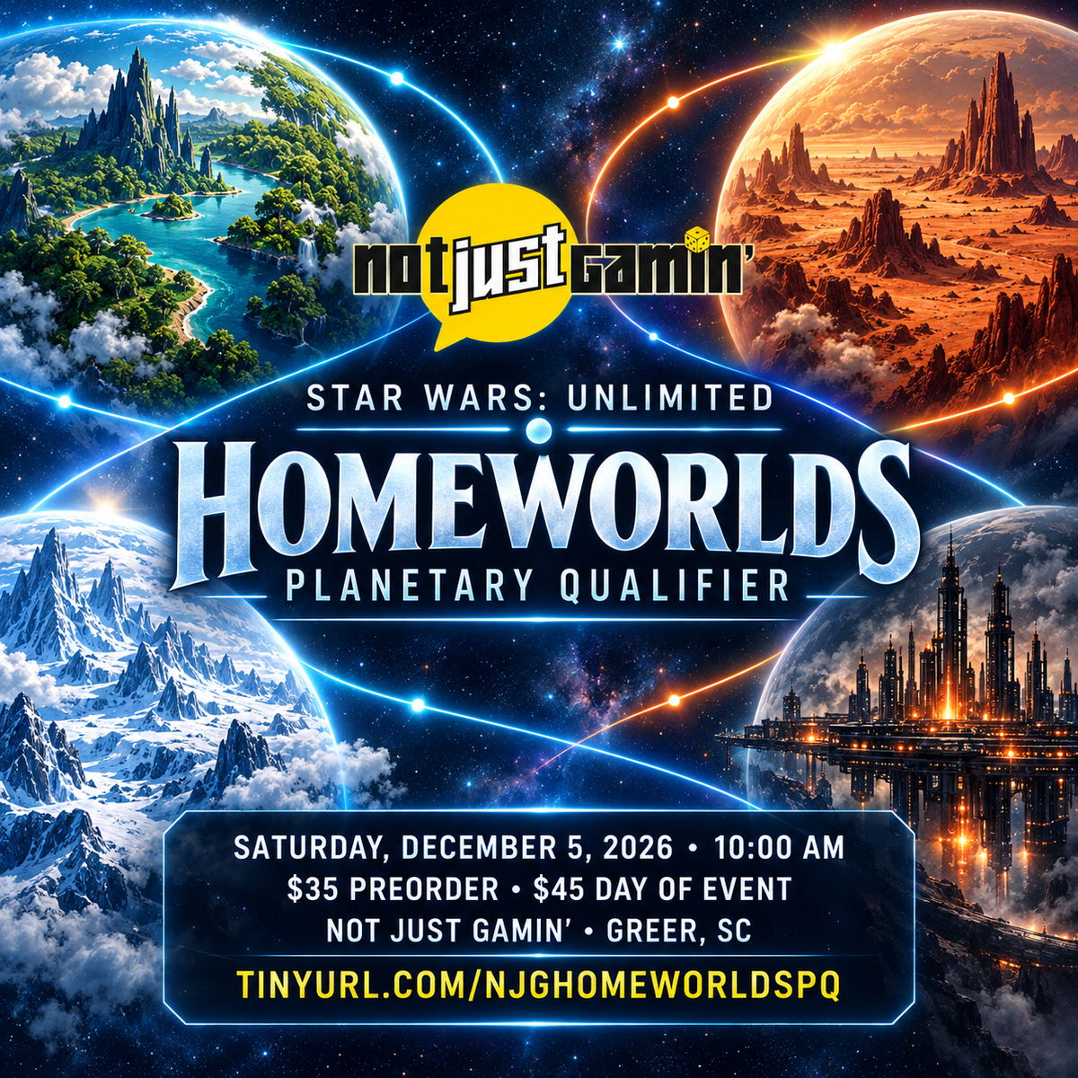 Star Wars Unlimited: Homeworlds Planetary Qualifier