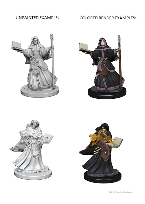 D&D Nolzur’s Marvelous Miniatures: W01 - Human Female Wizard