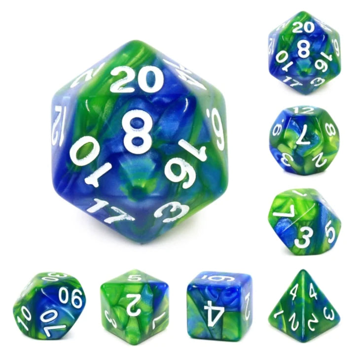 Foam Brain - Planet Earth RPG Dice Set