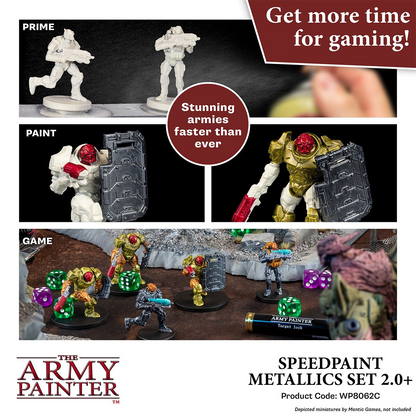 The Army Painter - Speedpaint Mega Metallics Set 2.0