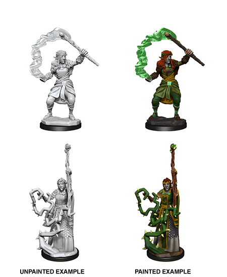 D&D Nolzur’s Marvelous Miniatures: W13 - Firbolg Druid Female