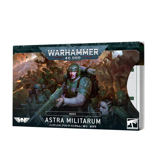 40K - 10th Edition, Astra Militarum Index Cards