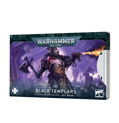 40K - 10th Edition, Black Templars Index Cards