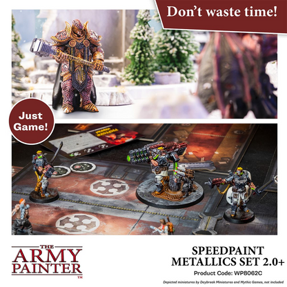 The Army Painter - Speedpaint Mega Metallics Set 2.0