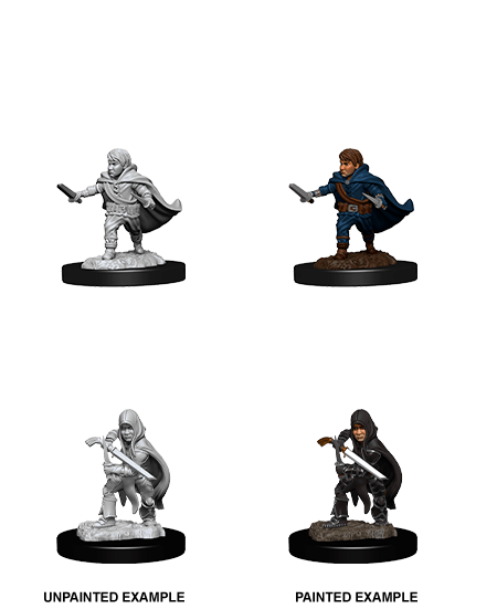 D&D Nolzur’s Marvelous Miniatures: W13 - Halfling Rogue Male