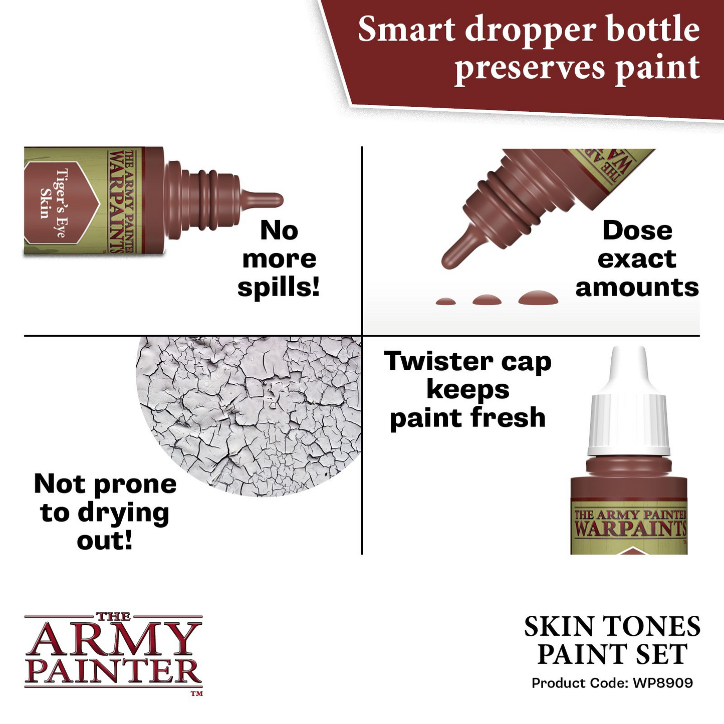 The Army Painter - Skin Tones Paint Set