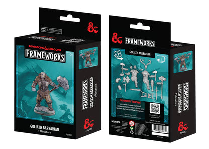 D&D FRAMEWORKS: GOLIATH BARBARIAN MALE