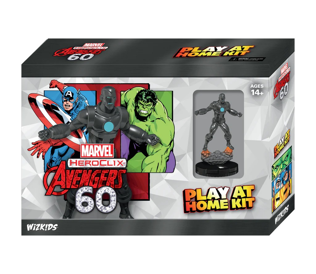 Marvel Heroclix: Avengers 60th Anniversary Play at Home Kit - Iron Man