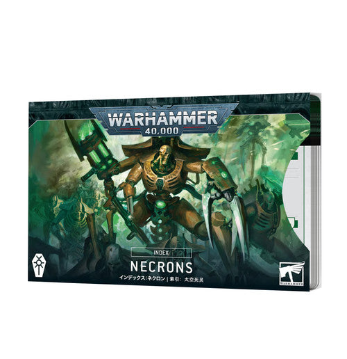 40K - 10th Edition, Necrons Index Cards
