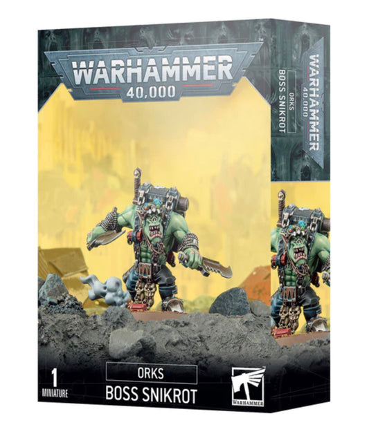 40K - Orks Boss Snikrot