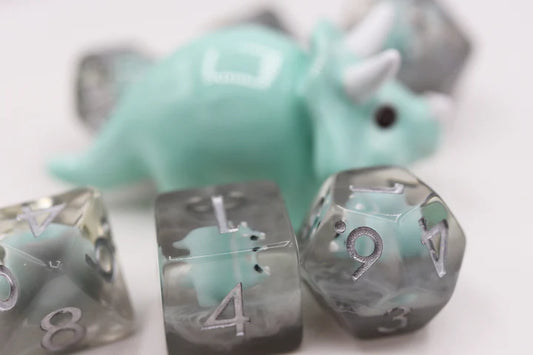 Foam Brain - Baby Triceratops RPG Dice Set