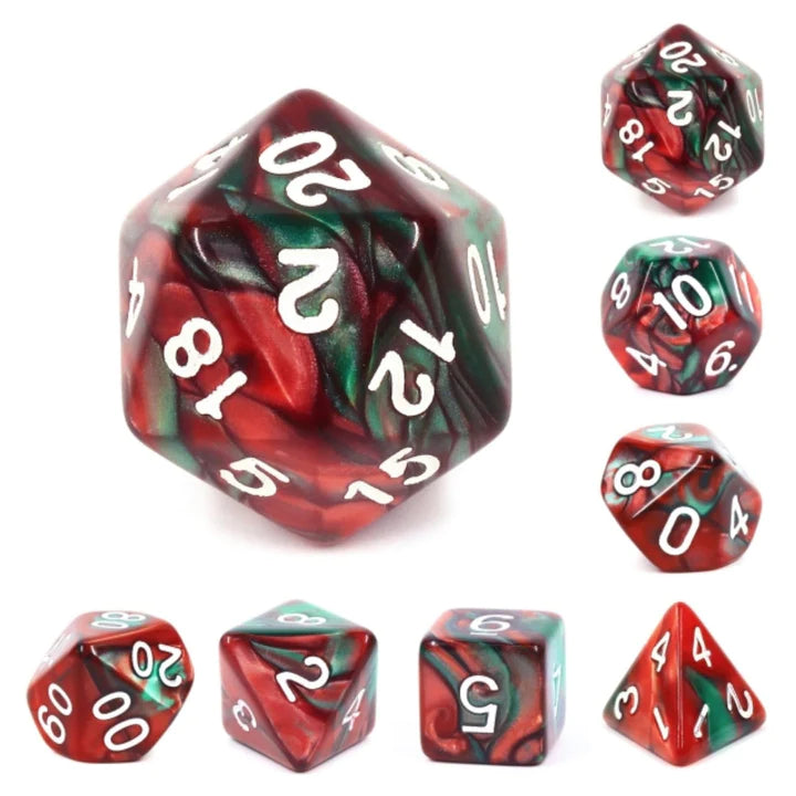 Foam Brain - Burning Bush RPG Dice Set