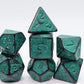 Foam Brain - Timeworn Green RPG Dice Set