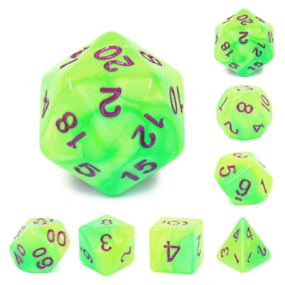 Foam Brain - Monster Snot RPG Dice Set