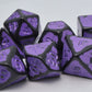 Foam Brain - Timeworn Purple RPG Dice Set