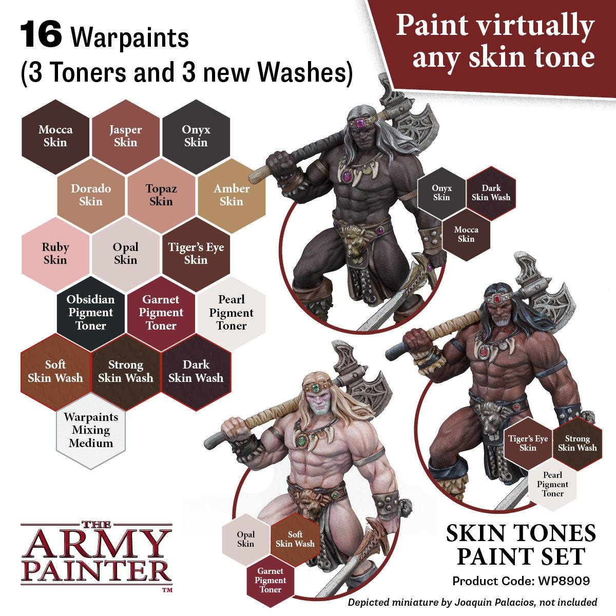 The Army Painter - Skin Tones Paint Set