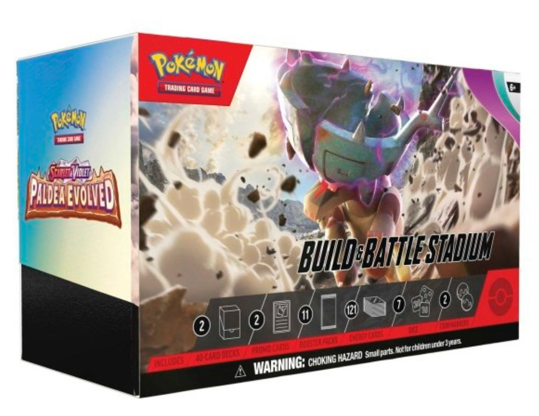 Pokémon - Scarlet & Violet Paldea Evolved Build & Battle Stadium