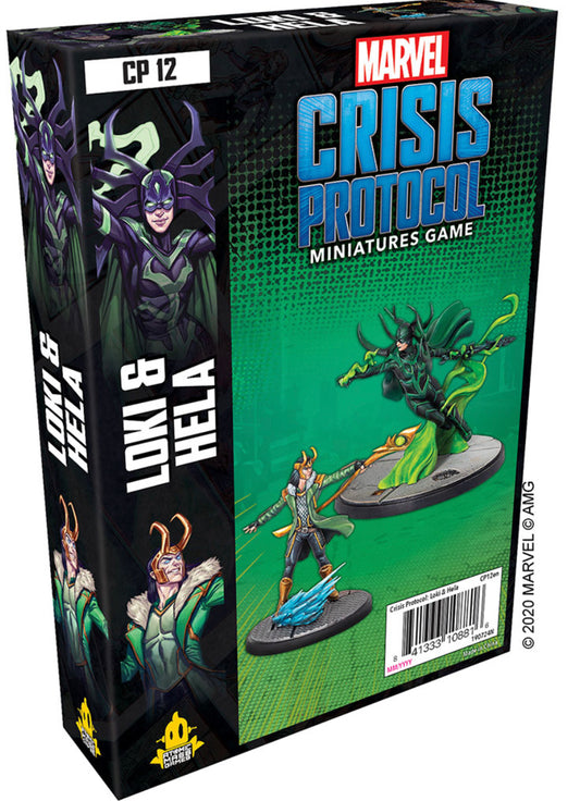 Marvel Crisis Protocol Miniatures Loki & Hela