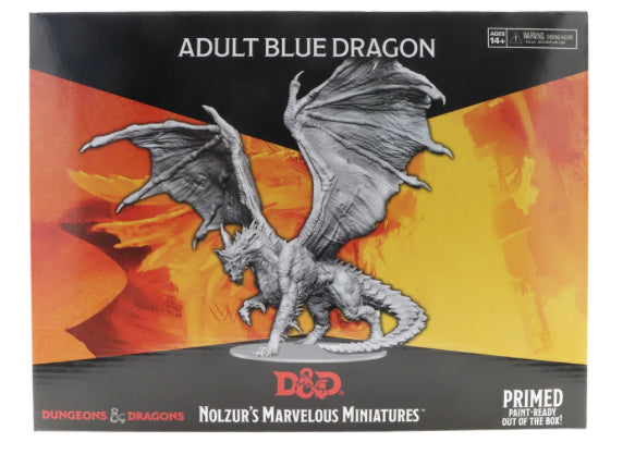 D&D NOLZUR'S MARVELOUS MINIATURES: ADULT BLUE DRAGON