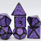 Foam Brain - Timeworn Purple RPG Dice Set