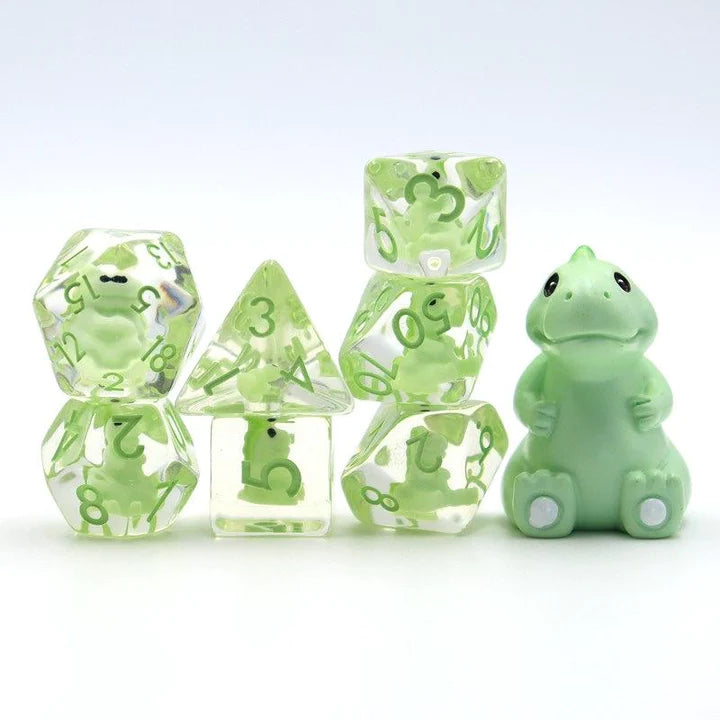 Foam Brain - Baby T Rex RPG Dice Set