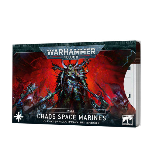 40K - 10th Edition, Chaos Space Marines Index Cards