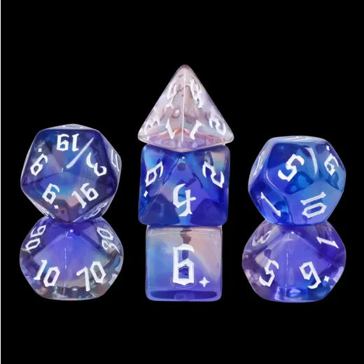 Foam Brain - Glimmer Night RPG Dice Set