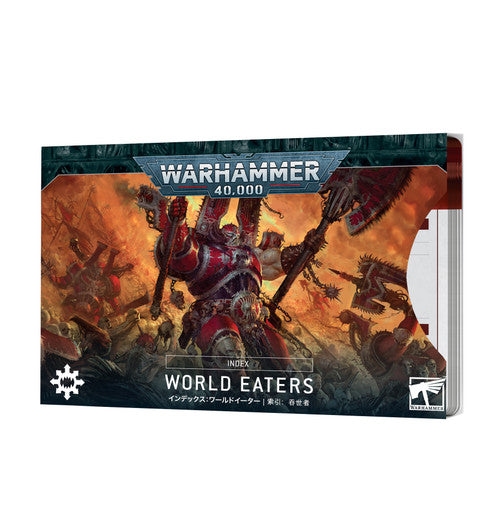 40K - 10th Edition, World Eaters Index Cards