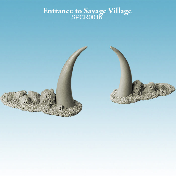 Spellcrow - Entrance to Savage Village