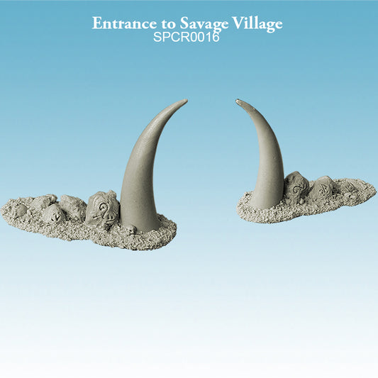 Spellcrow - Entrance to Savage Village