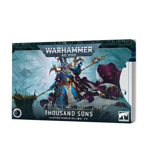 40K - 10th Edition, Thousand Sons Index Cards