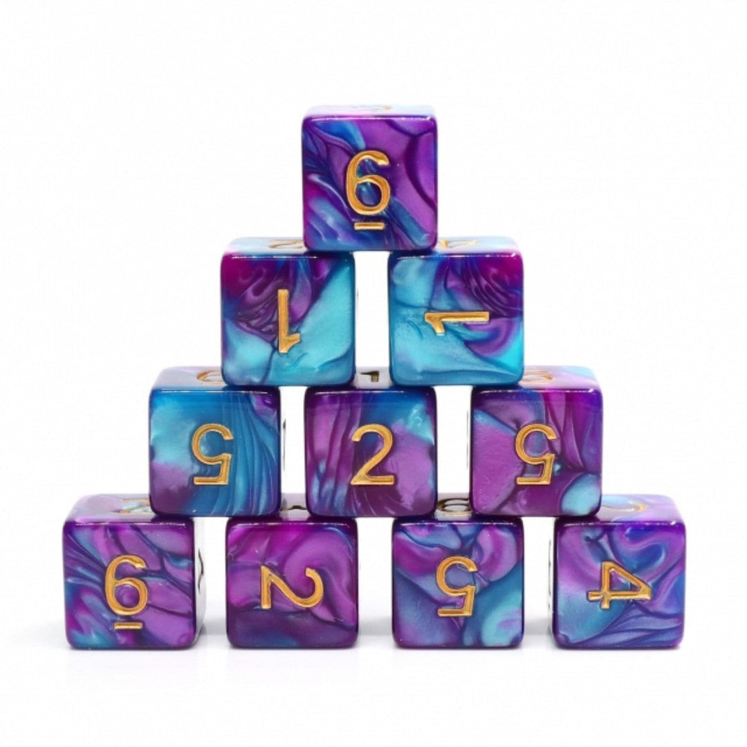 Foam Brain - Mermaid Beach 12 piece D6’s