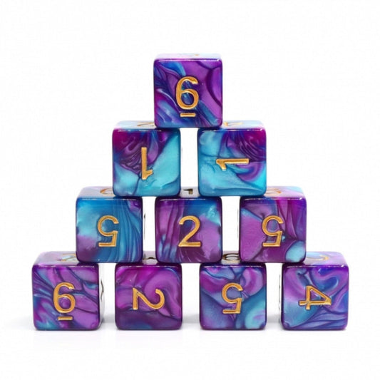 Foam Brain - Mermaid Beach 12 piece D6’s