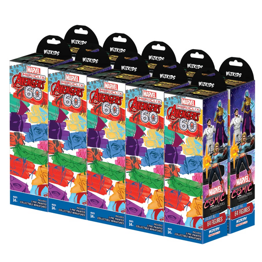 Marvel Heroclix: Avengers 60th Anniversary Booster Brick (10)