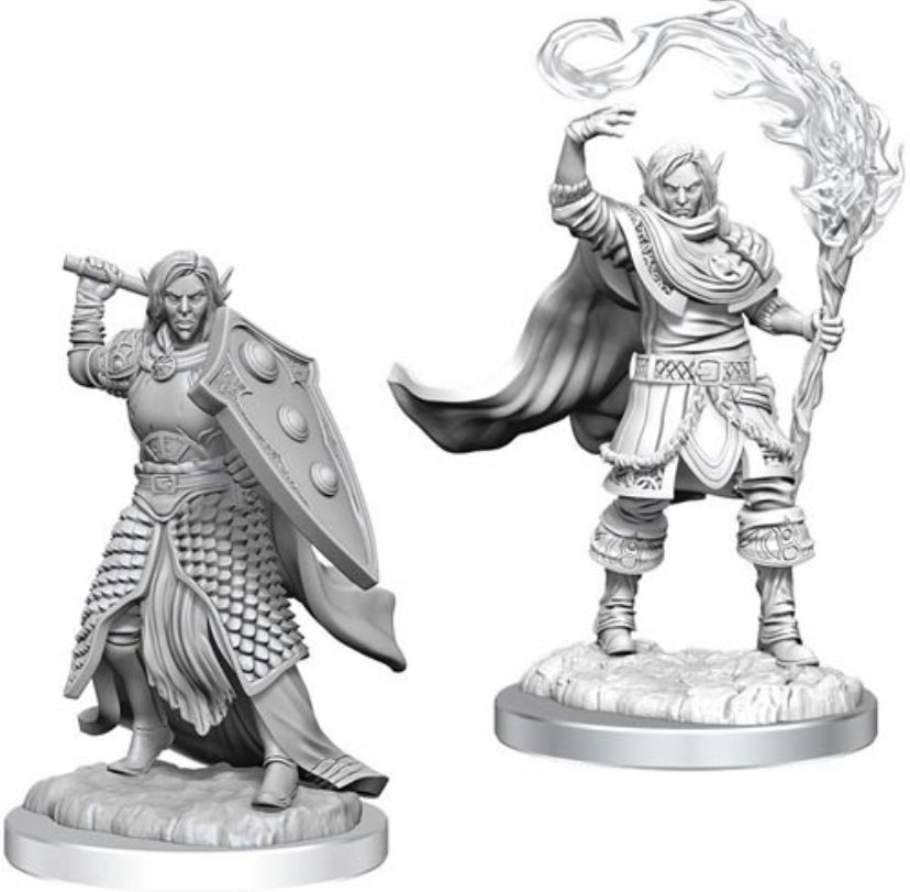 D&D Nolzur’s Marvelous Miniatures: W16 - Elf Cleric Male